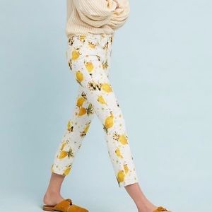 Anthropologie Pilcro and The Letterpress Lemon Pants